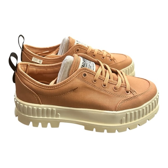 Palladium Unisex Pallashock Lo Organic 2 Sneaker - Size 7 Men / 8.5 Women - Picture 3 of 8